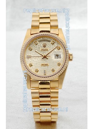 Rolex Day Date Gold Swiss Replica Watch