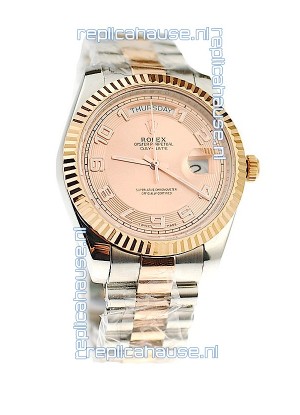 Rolex Day Date Two Tone Swiss Replica Watch