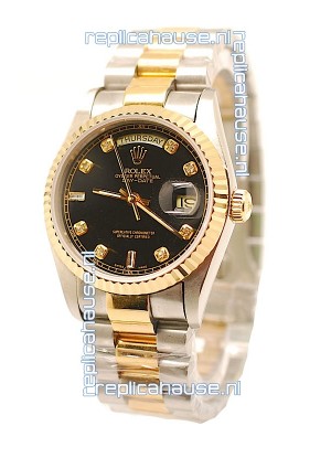 Rolex Day Date Two Tone Swiss Replica Watch