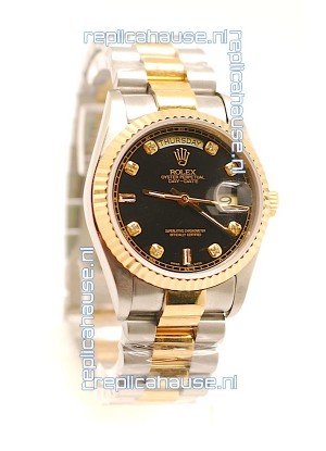 Rolex Day Date Two Tone Swiss Replica Watch