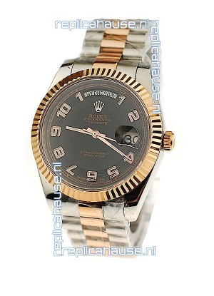Rolex Day Date Two Tone Swiss Replica Watch