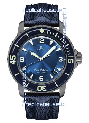 Blancpain Fifty Fathoms Automatique Titanium Edition Swiss Replica Watch in 1:1 Mirror Quality