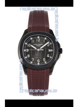Patek Philippe Aquanaut 5167 Black Venom Edition 1:1 Mirror Replica Watch - Brown Strap