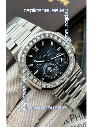 Patek Philippe Nautilus 5712G 1:1 Quality Swiss Replica Watch in Blue Dial
