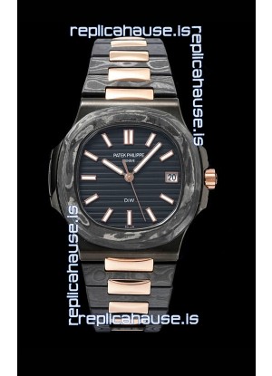 Patek Philippe Nautilus 5711 DiW Edition Ceramic/Carbon 1:1 Mirror Swiss Replica Watch