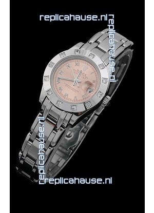 Rolex Datejust Ladies Swiss Replica Ladies Watch in Champagne Dial