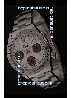 Rolex Oyster Cosmograph Swiss Replica Watch in White Dial