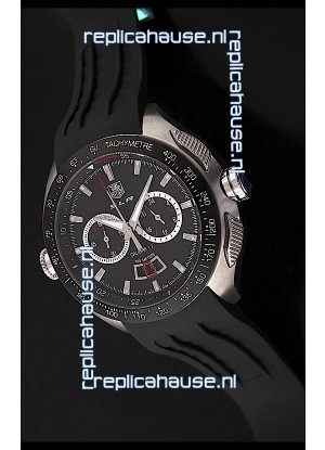 Tag Heuer Mercedes-Benz SLR Calibre 17 Steel Japanese Watch in Black
