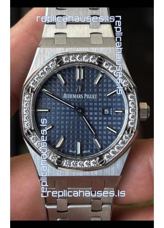Royal Oak 67651IP 33MM 904L White Dial Super Clone Watch 