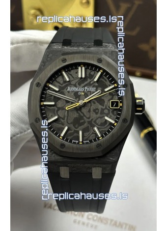 Royal Oak Sypder Voidline DiW 15500 Black Carbon Super Clone Watch 