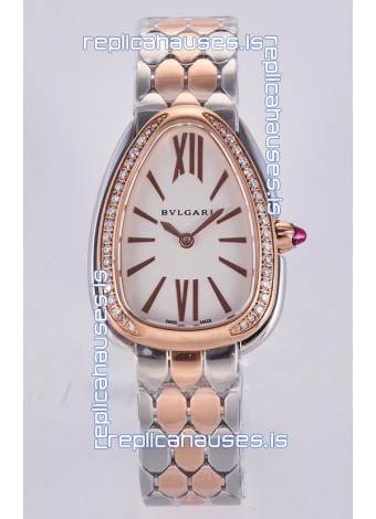 Serpenti Seduttori in Two Tone Rose Gold Casing Super Clone Watch
