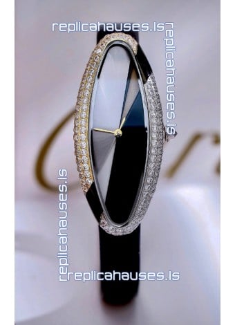Cartier Baignoire Allongée 21MM Swiss Quartz Watch 