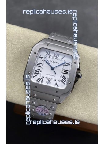 Cartier Santos Titanium 42MM Super Clone Watch (Full Box Set) 