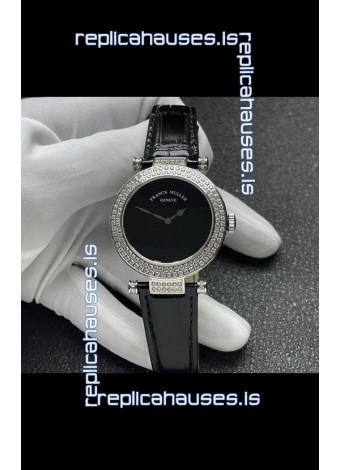 Franck Muller Double Mystery Swiss Quartz Watch in Steel Casing