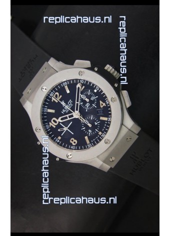 Hublot Big Bang Matte Stainless Steel Case Swiss Replica Watch - 1:1 Mirror Replica