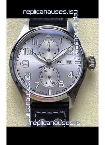 IWC PILOT'S Monopusher Steel Dial Replica Watch 