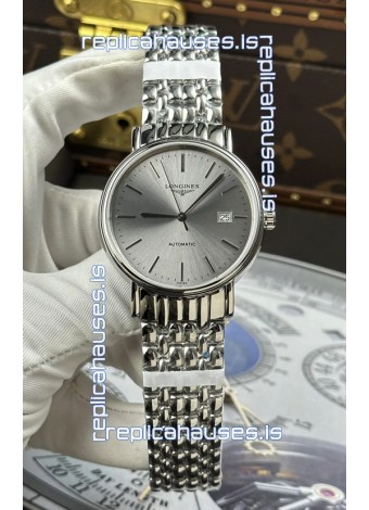 Longines Présence Automatic Steel Dial 39MM Super Clone Watch 