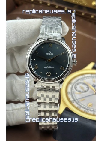 Omega De Ville Automatic 34MM Grey Dial Steel Case Super Clone Watch 