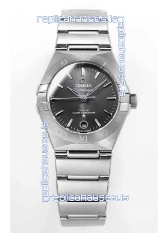 Omega Constellation 29MM Stainless Steel Grey Dial Automatic Super Clone Watch 