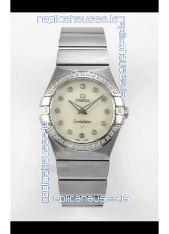 Omega Constellation 28MM Pearl Dial QUARTZ Super Clone Watch 