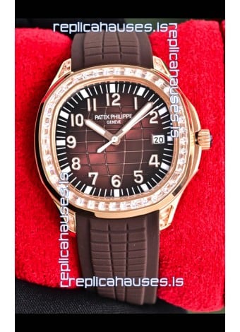 Patek Philippe Aquanaut 5167 Rose Gold Brown Dial 38.5MM Watch