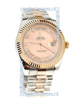Rolex Day Date Two Tone Swiss Replica Watch