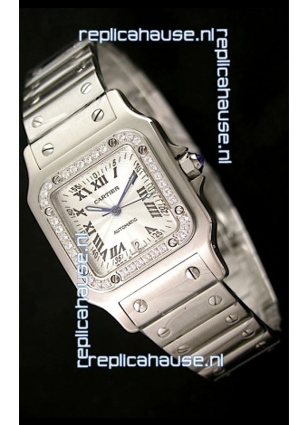 Cartier Santos Swiss Replica Watch - Automatic Movement