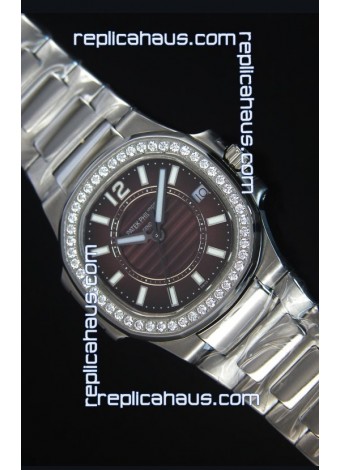 Patek Philippe Ladies Nautilus Stainless Steel Watch 36MM 