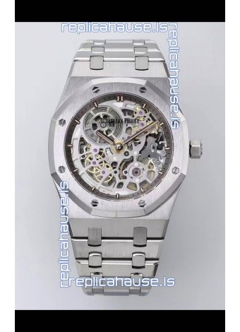 Audemars Piguet Super Clone Royal Oak Jumbo Extra-Thin Steel Casing Watch 