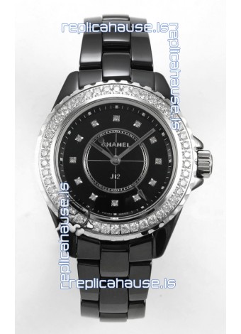 Chanel J12 38MM Black Ceramic Case Watch Automatic 1:1 Mirror Replica Watch