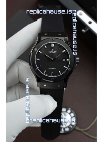 Hublot Classic Fusion Ceramic Casing Black Dial Super Clone Swiss Replica 42MM