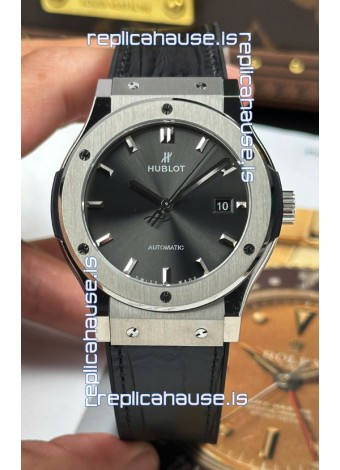 Hublot Super Clone Classic Fusion Titanium Grey Dial 42MM Watch