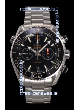 Omega Super Clone Planet Ocean 600M Chronograph 904L Steel Replica Watch 