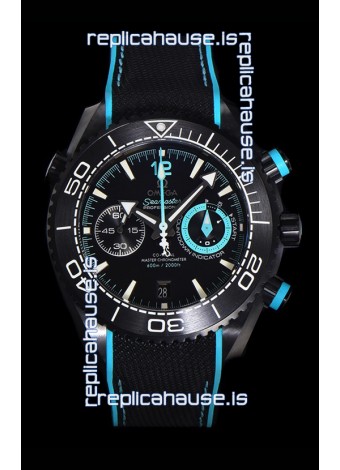 Omega Super Clone Planet Ocean 600M Chronograph Emirates Edition Swiss Replica