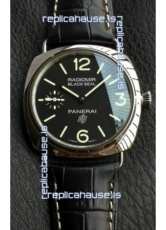 Panerai Super Clone Radiomir Black Seal PAM380 Swiss Replica Watch - 45MM Black Dial 
