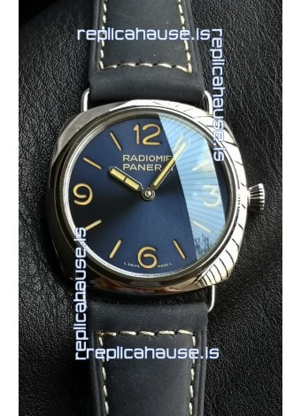 Panerai Super Clone Radiomir PAM1383 Swiss Replica Watch - 45MM Blue Dial 
