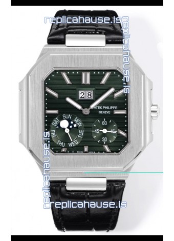 Patek Philippe Cubitus 5822 904L Steel Casing Green Dial Swiss Replica Watch