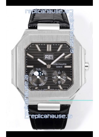 Patek Philippe Cubitus 5822 904L Steel Casing Grey Dial Swiss Replica Watch