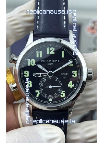 Patek Philippe Super Clone Aquanaut 5268G Steel Watch in Blue Dial 38.8MM