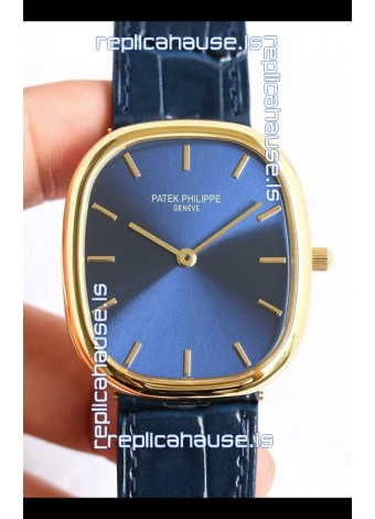 Patek Philippe 5738 Elipse Yellow Gold Swiss Quartz Watch 