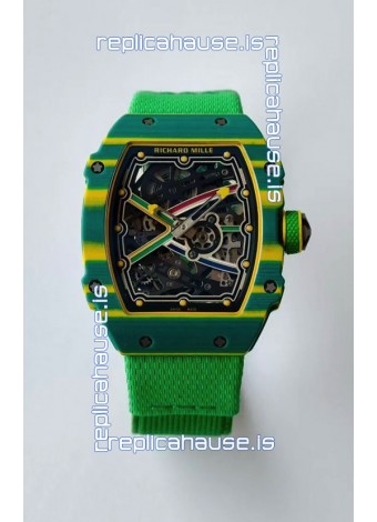 Richard Mille Super Clone RM67-02 Wayde Van Niekerk NTPT VAF Replica Watch 