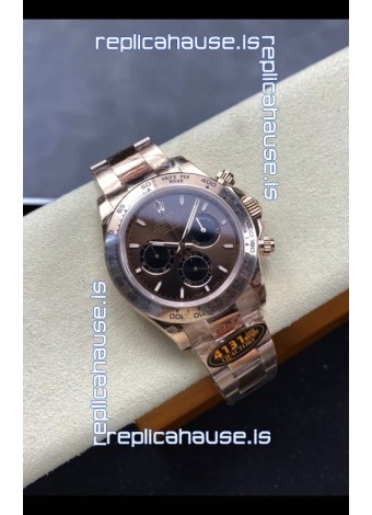 Rolex Daytona Super Clone M116505 Rose Gold Original Cal.4131 Movement - 904L Steel Watch