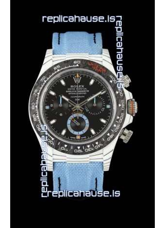 Rolex Daytona DiW Bachi Edition Watch - Forged Cabon Casing 1:1 Mirror Replica