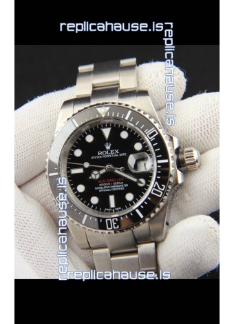 Rolex Sea Dweller Japanese Movement Replica Watch Black Dial 43MM