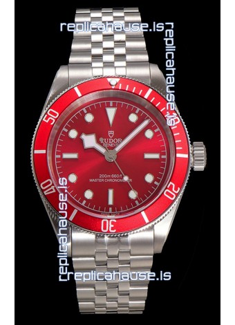 Tudor Black Bay Super Clone Edition Red Dial Swiss Replica Watch 