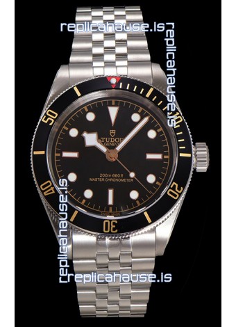 Tudor Black Bay Super Clone Edition Black Dial Swiss Replica Watch 
