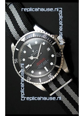 Rolex Oyster Vintage Date Sea-dewller Submariner Swiss Replica Watch in Black Dial