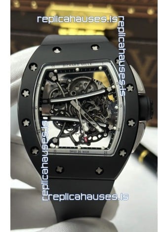 Richard Mille RM61-01 Black Ceramic FREE SPRUNG MVMNT Super Clone Watch