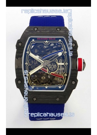 Richard Mille RM67-02 Black NTPT 37 Grams CRMA7 Clone Movement 