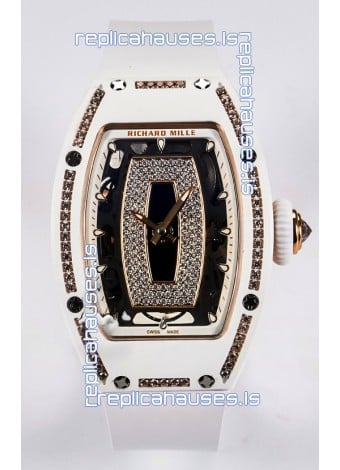Richard Mille RM007 White Ceramic Automatic Super Clone Watch 